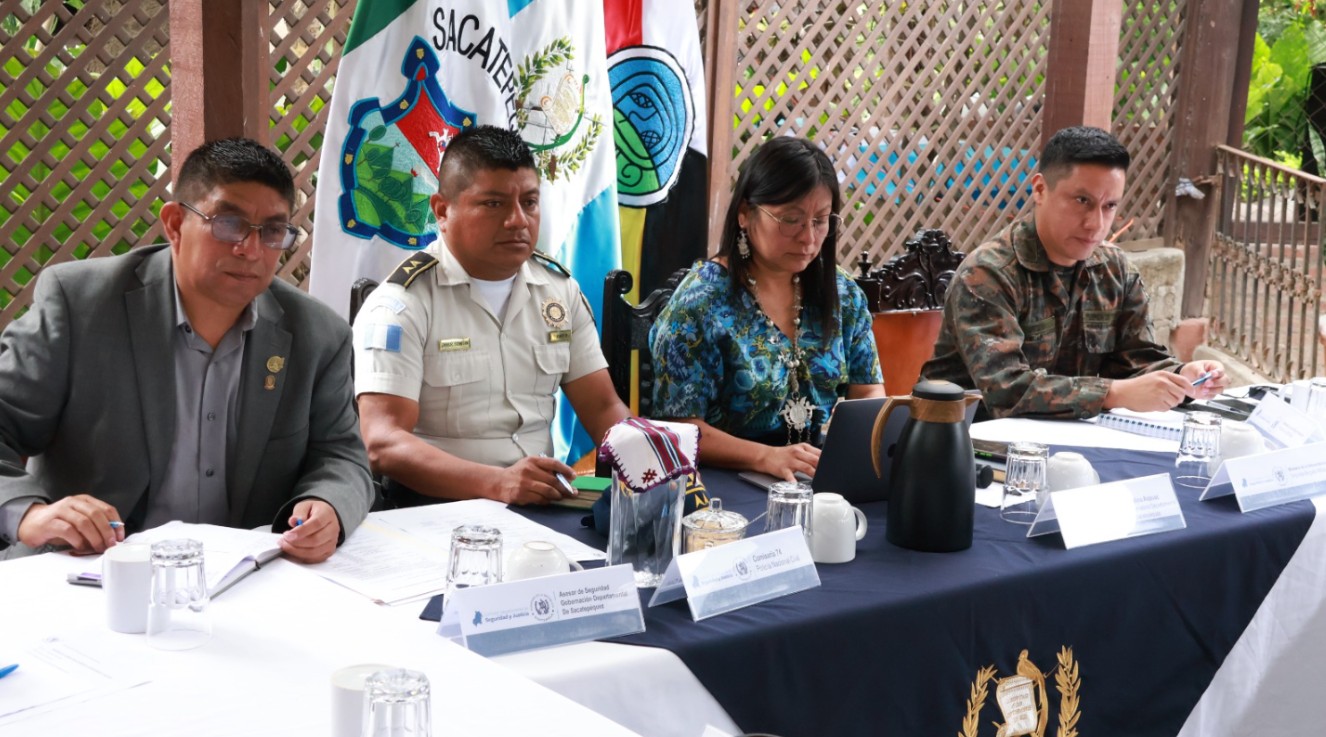 Fortalecen operativos para enfrentar la criminalidad y narcomenudeo en Sacatepéquez