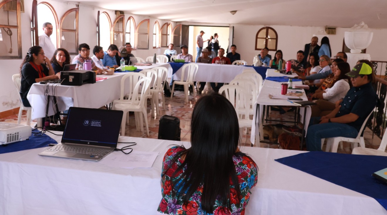 Emiten recomendaciones a agricultores ante variabilidad climática en Sacatepéquez