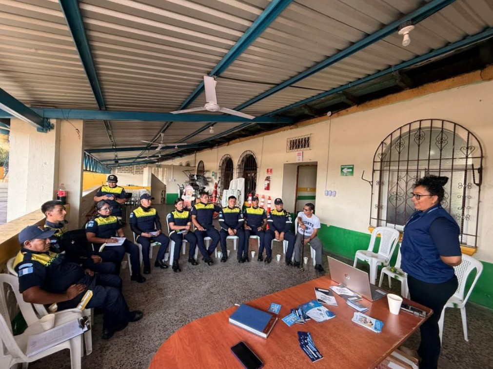 Policía Municipal de San Sebastián recibe fortalecimiento institucional en temas de prevención de violencia sexual