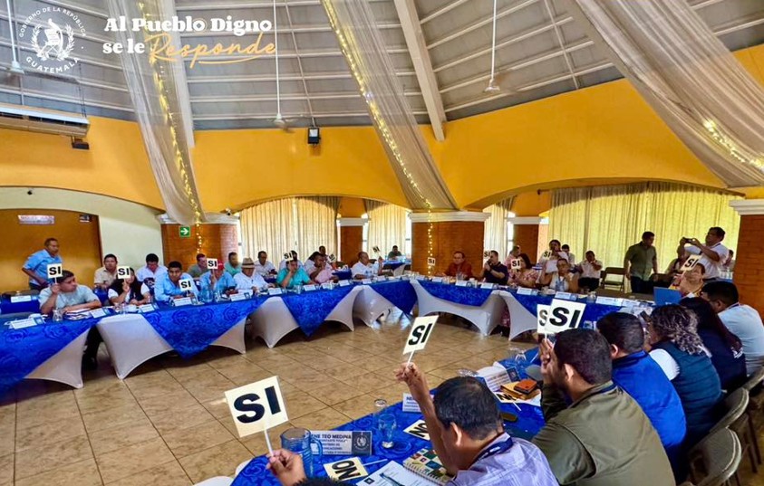 Reunión del Codede de Escuintla da seguimiento a acuerdos y compromisos