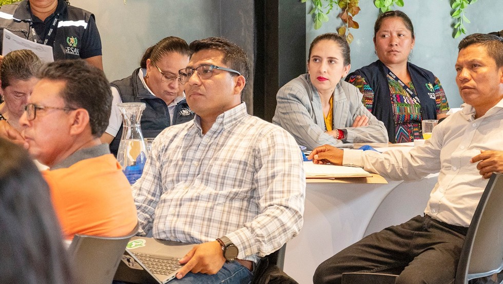 Codesan de Baja Verapaz da seguimiento a estrategias para fortalecer la seguridad alimentaria