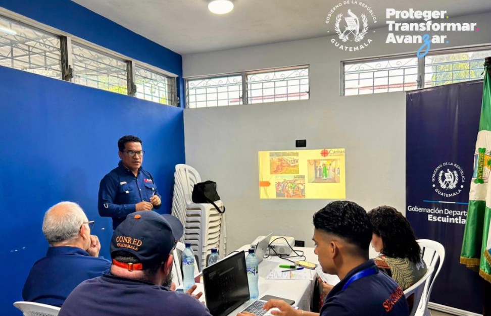 Presentan proyecto para fortalecer la resiliencia ante riesgos climáticos en Escuintla