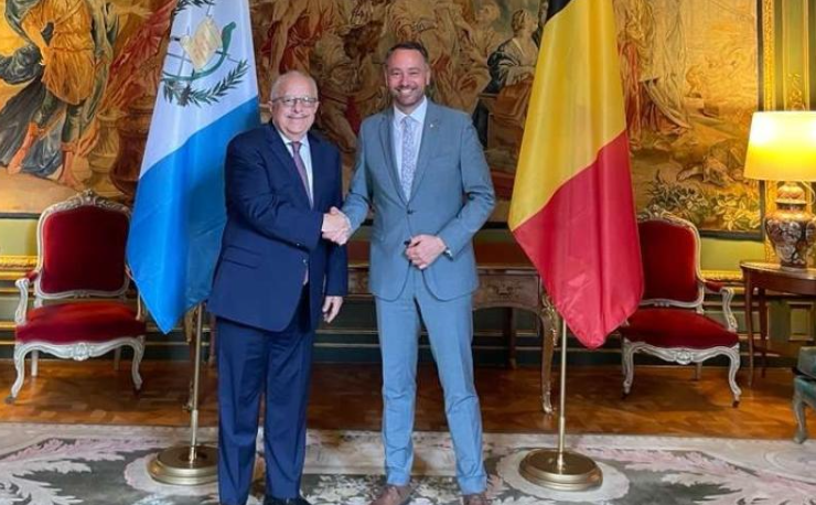 Guatemala y Bélgica reafirman su compromiso de promover una sólida relación bilateral