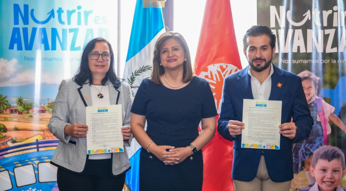 Vicepresidencia fortalece la estrategia “Nutrir es Avanzar” mediante alianza con CARE Guatemala