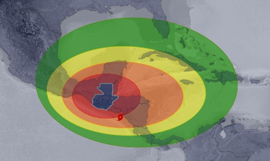 Tormenta tropical Cristina se degrada a depresión tropical