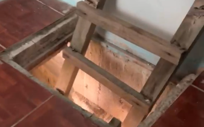 Hallan túnel utilizado para evadir operativos policiales en el barrio El Gallito