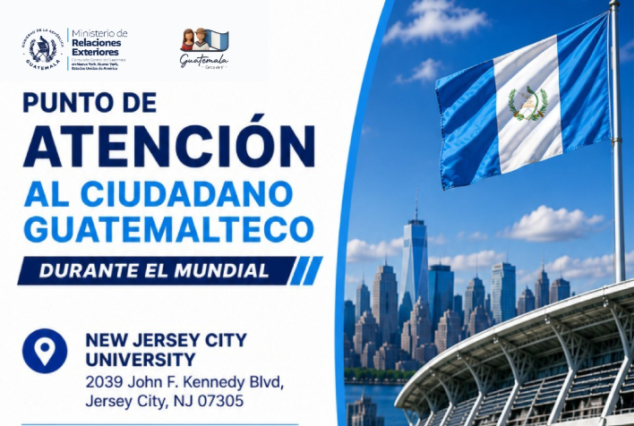 Consulado General de Guatemala en Nueva York habilita punto de atención durante el Mundial