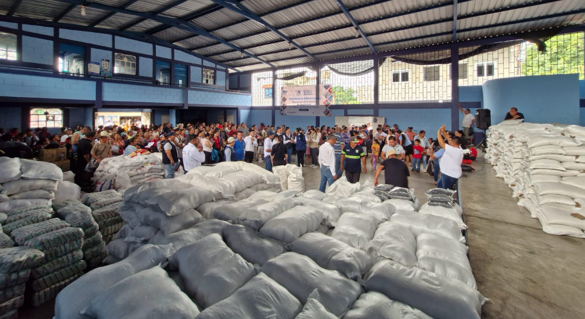 Asistencia alimentaria llega a más de 9 mil familias