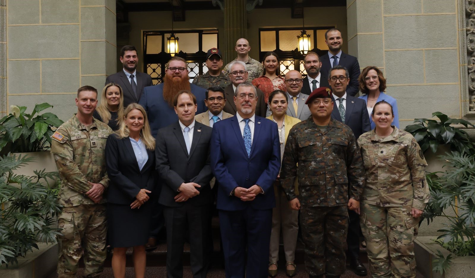 Guatemala y Estados Unidos reafirman alianza para el mejoramiento del sistema ferroviario del país./Foto: Gilber García