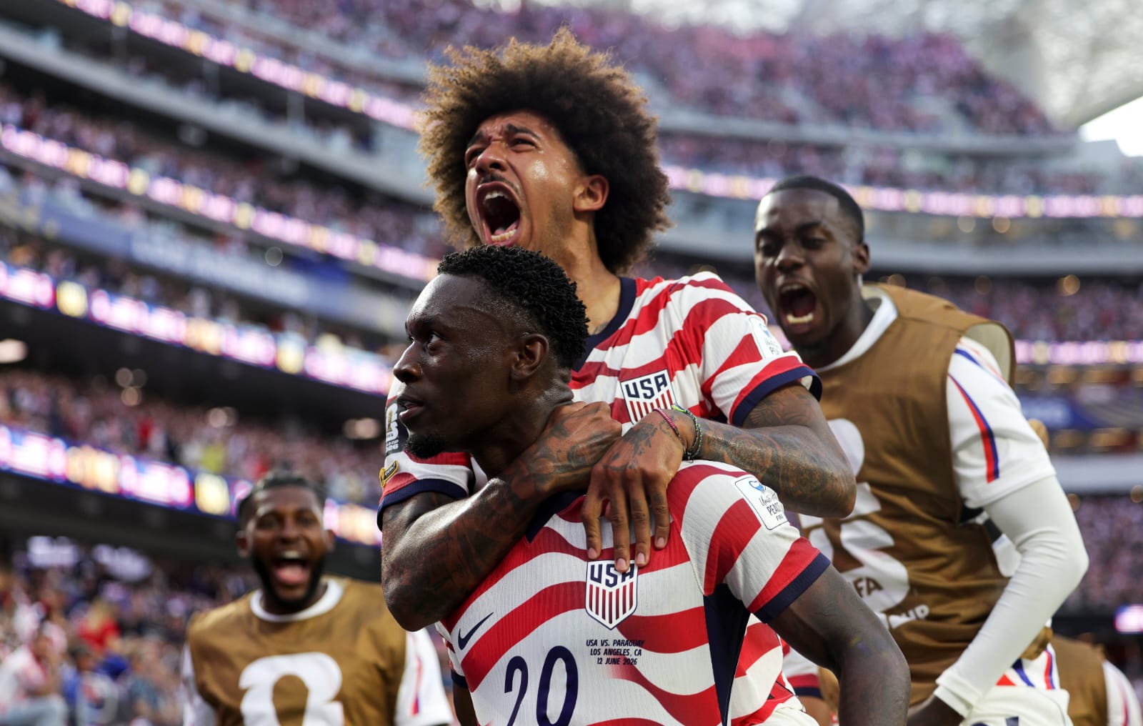 Estados Unidos golea a Paraguay en su debut en el Mundial 2026