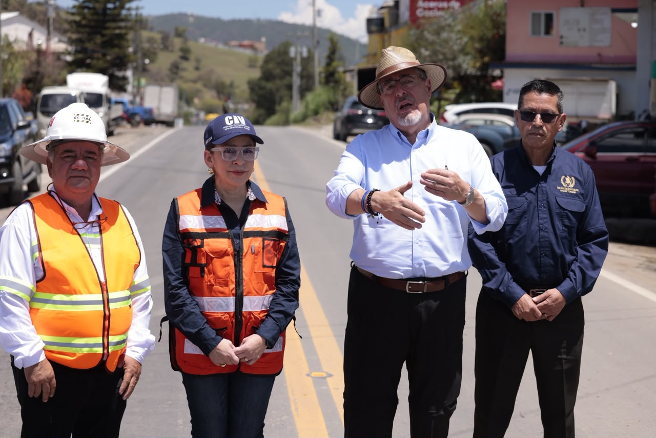 Presidente Arévalo entrega rehabilitación de 80 kilómetros de la ruta CA-01 Occidente, entre Huehuetenango y La Mesilla