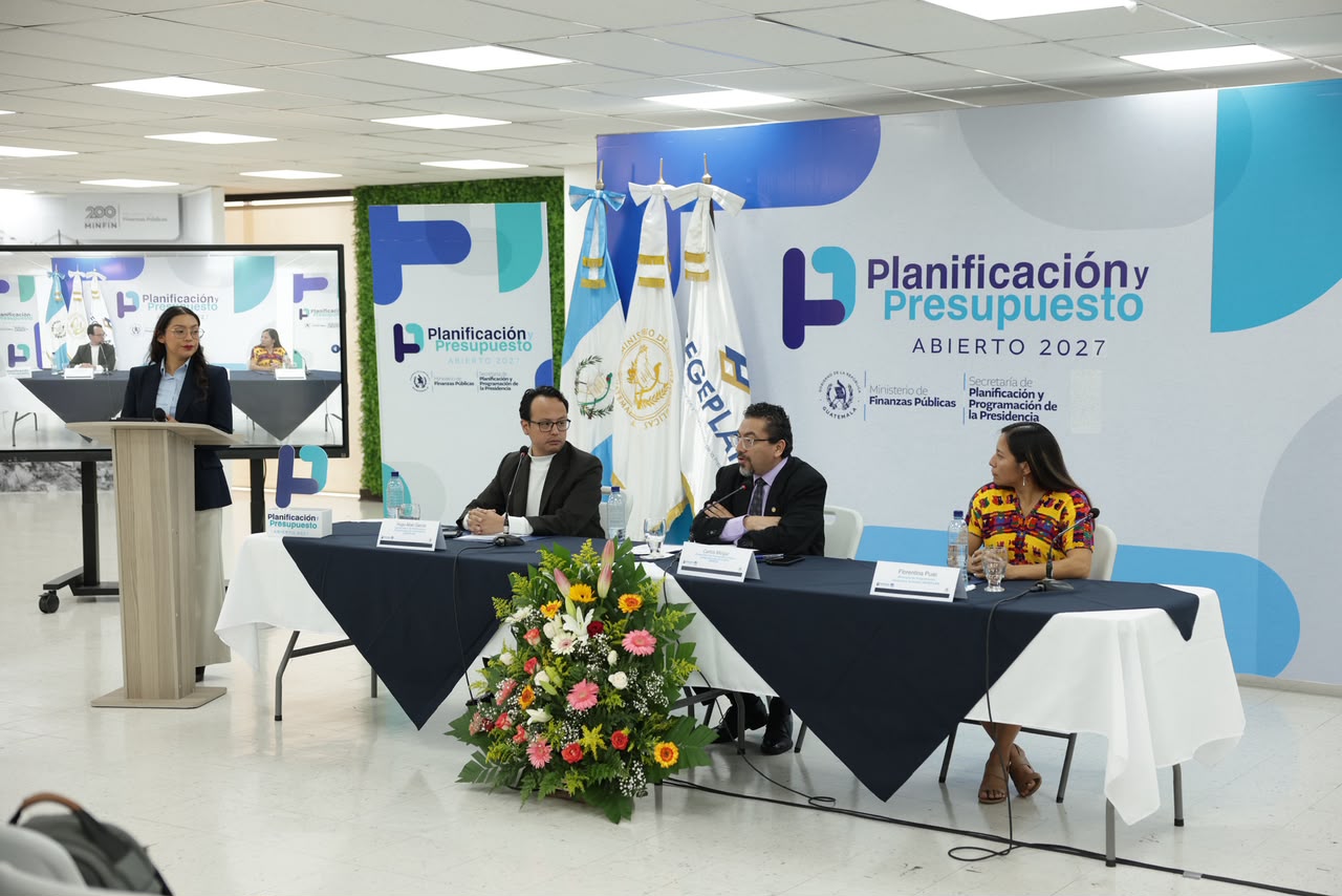 Minfin y Segeplan anuncian el lanzamiento del Ejercicio de Planificación y Presupuesto Abierto 2027